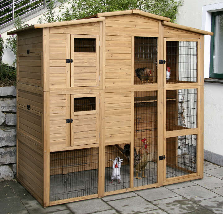 KERBL Hühnerhaus, 222 x 115 x 200 cm